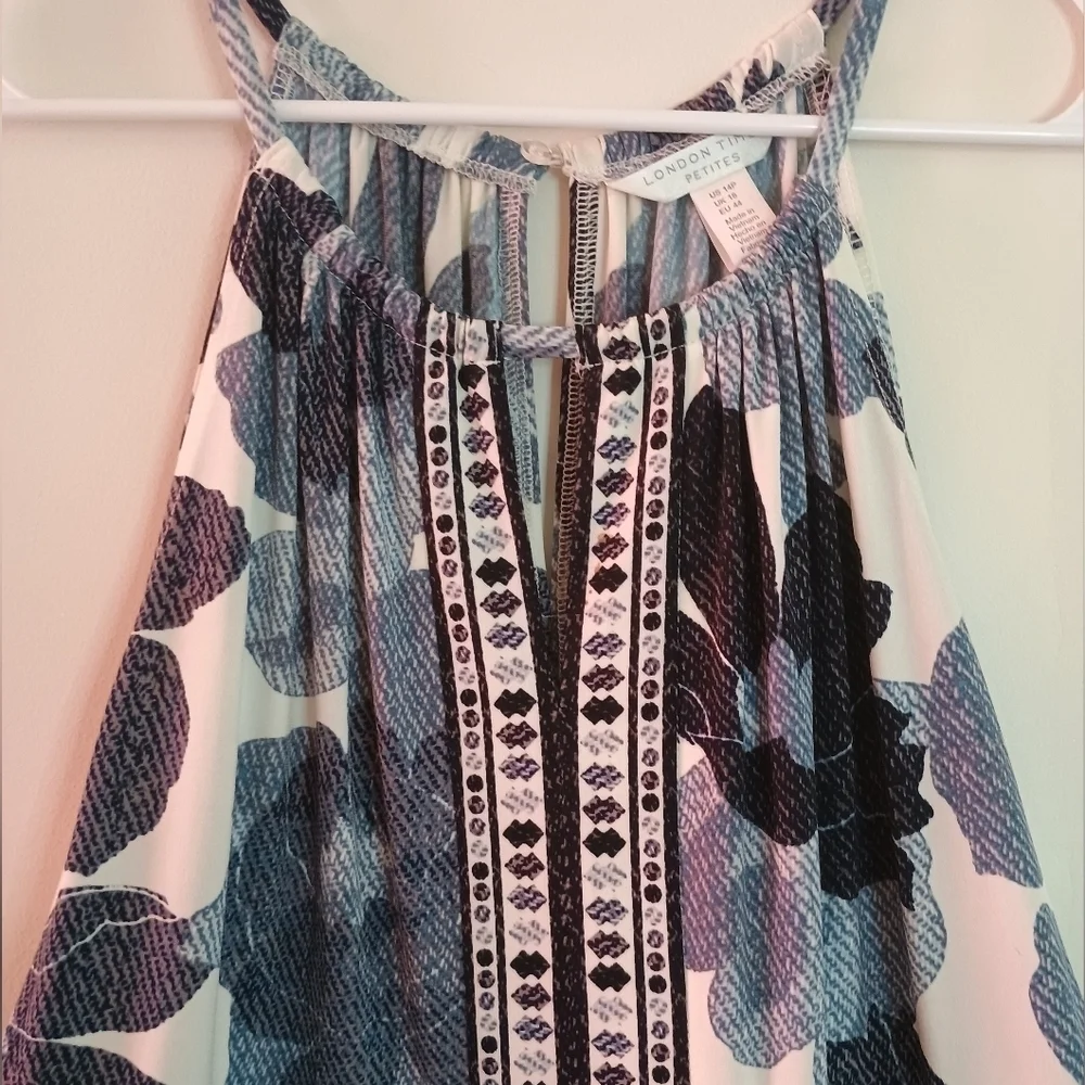 London Times Petites Floral Dress - Picture 4 of 9